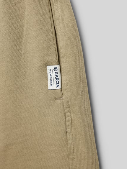 Garcia Shorts mit Eingrifftaschen und Kordelzug Sand 2