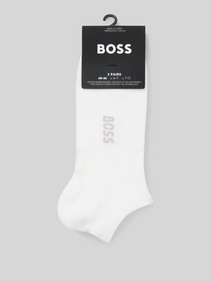 BOSS Voeties van viscosemix model 'CHRIS' Wit - 2