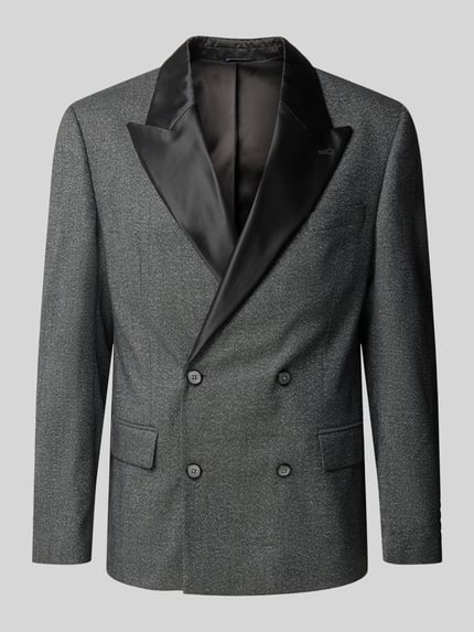 MCNEAL Regular Fit Sakko mit Schalkragen Modell 'Horatio' Black 1