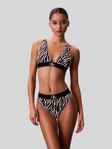 Calvin Klein Underwear string met logodetail Zwart - 4