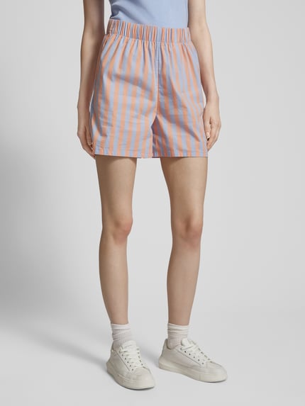 Tom Tailor Denim Straight Leg Shorts mit elastischem Bund Terra 4