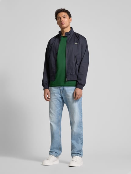 Lacoste T-shirt met logodetail, model 'BASIC ON' Groen - 1