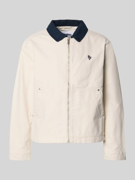 Regular Fit Übergangsjacke in Denim-Optik Shop The Look MANNEQUINE