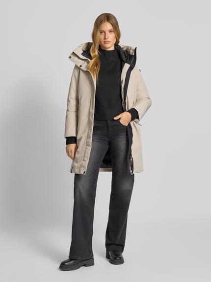 khujo Regular Fit Parka mit Kapuze Modell 'Nellen' Ecru 1