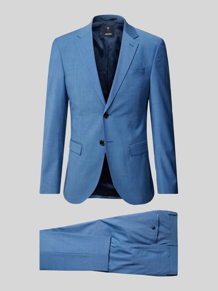JOOP! COLLECTION Slim Fit Anzug aus Woll-Mix Modell 'Damon Gun' Blau 2