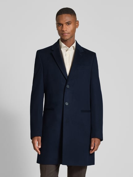 BOSS Regular Fit Wollmantel mit Kaschmir-Anteil - BECKHAM x BOSS Marine 4
