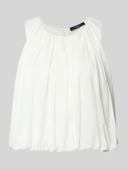 Regular Fit Blusentop aus reiner Baumwolle Modell 'ANGEL' Shop The Look MANNEQUINE