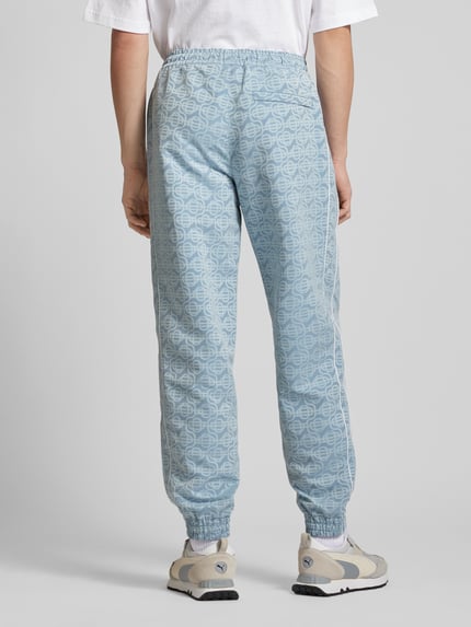 PUMA Performance Sweatpants mit Allover-Muster Hellblau 5