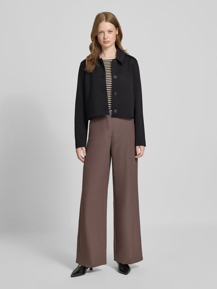 COMMA Regular fit blazer met steekzakken Zwart - 1