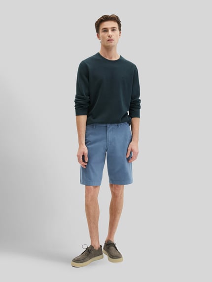 Marc O'Polo Szorty chino w kroju regular fit z mieszanki bawełny Niebieski 1