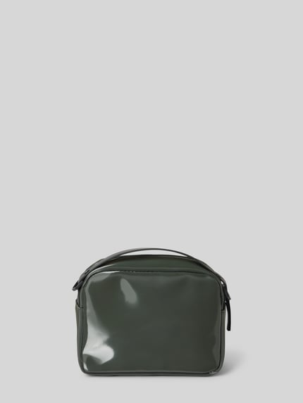Rains Torba typu crossbody z wytłaczane logo model 'Box' Oliwkowy 4