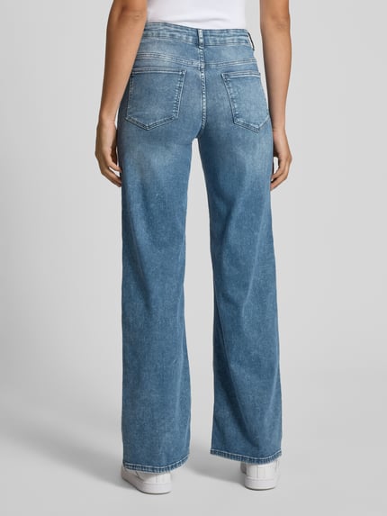 ONLY Loose Fit Jeans aus Baumwoll-Mix Modell 'MADISON' Hellblau 5