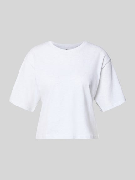 Relaxed Fit T-Shirt aus reiner Baumwolle Shop The Look MANNEQUINE