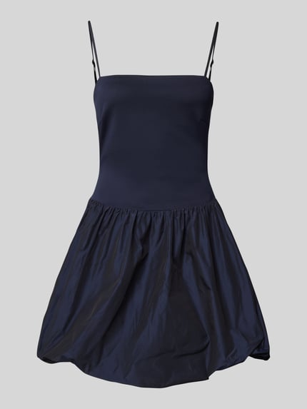 SWING Cocktailkleid mit Spaghettiträgern Dunkelblau 2
