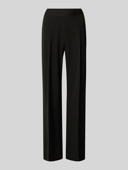 Stoffen broek met elastische band, model 'Marou city' Shop The Look MANNEQUINE