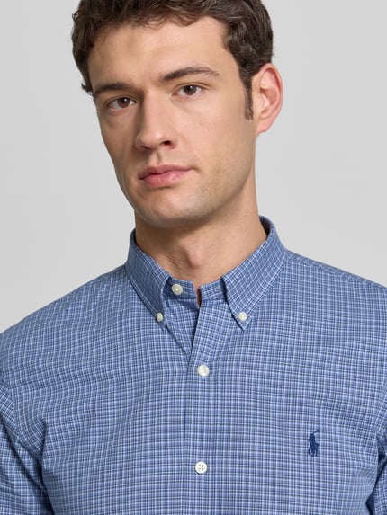 Polo Ralph Lauren Slim Fit Freizeithemd aus Baumwoll-Mix Blau 3