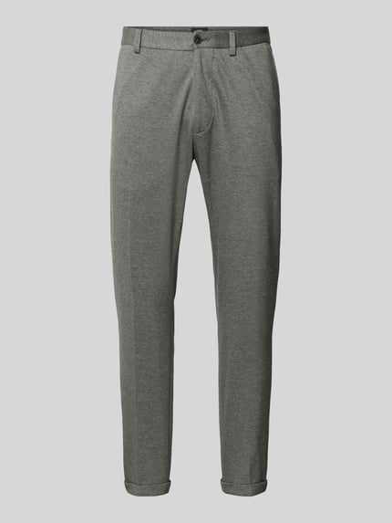 CINQUE Hose mit Haken- und Reißverschluss Modell 'CIBODO' Dunkelgrau 2