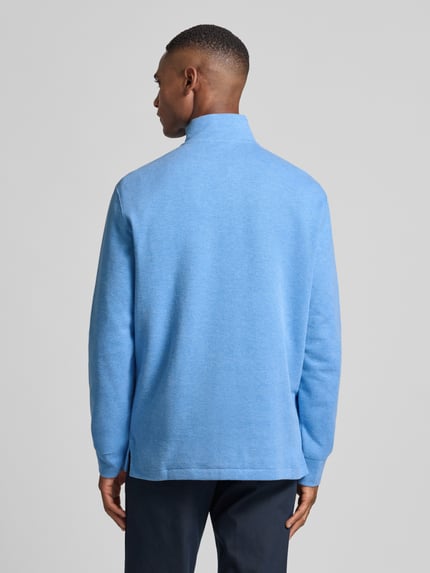 Polo Ralph Lauren Gebreide pullover met opstaande kraag Koningsblauw - 5