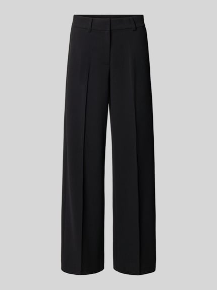 krój regular fit szerokość spodnie z kantami model 'KALINA' Shop The Look MANNEQUINE