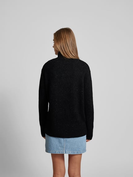 Joseph Pullover met geribde boorden Zwart - 5
