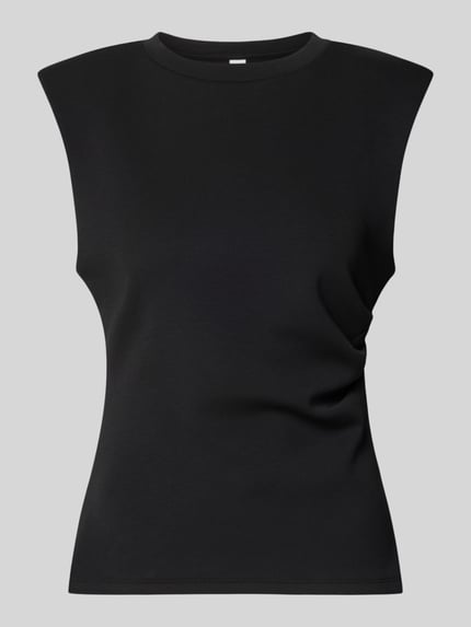 Bluse mit gelegten Falten Modell 'Pina' Shop The Look MANNEQUINE