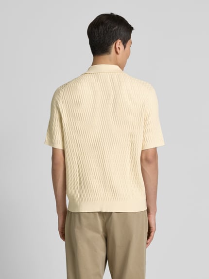 Jake*s Studio Men Vest met knoopsluiting Ecru - 5