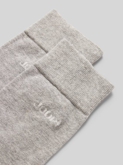 JOOP! COLLECTION Socken mit Label-Print Hellgrau Melange 2