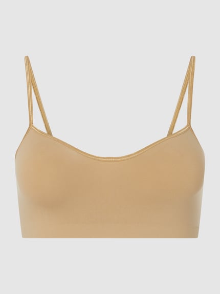 HANRO Zachte bh van microvezel- naadloos, model 'Touch Feeling' Beige - 2