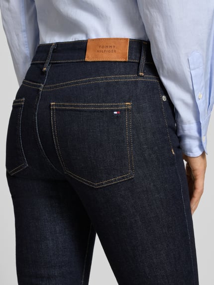 Tommy Hilfiger Relaxed fit bootcut jeans van katoenmix Donkerblauw - 3