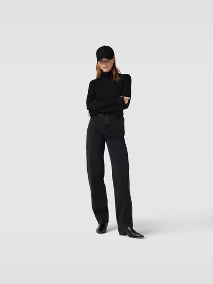 ROTATE regular fit jeans van katoen Zwart - 1