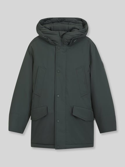 BOSS Orange Regular Fit Parka mit Kapuze Modell 'Osiass1' Oliv 2