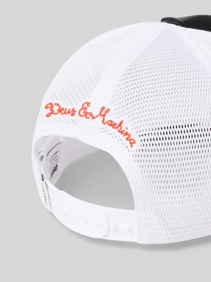 DEUS EX MACHINA Trucker Cap mit Label-Badge Modell 'Luxx' Black 3