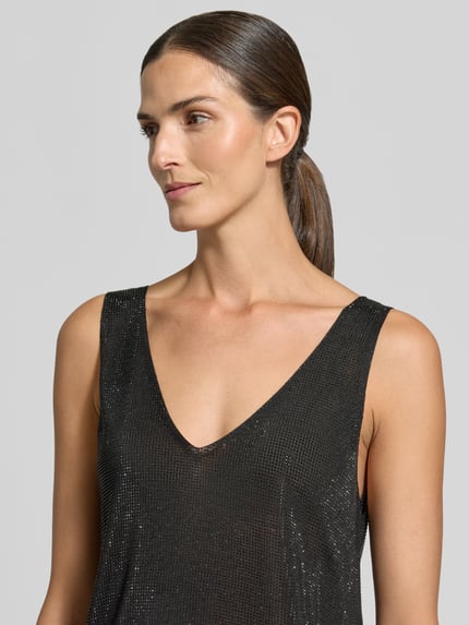 BOSS Top aus Viskose Black 3