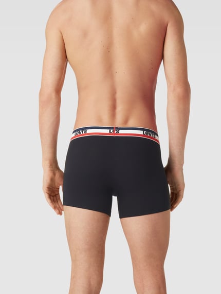 Levi's® Trunks mit elastischem Logo-Bund Black 4