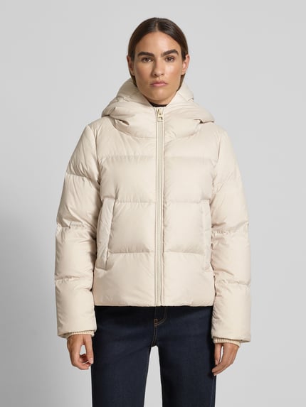 Marc O'Polo Regular Fit Daunenjacke mit Kapuze Stein 4