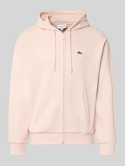 Regular Fit Sweatjacke aus Baumwoll-Mix Shop The Look MANNEQUINE