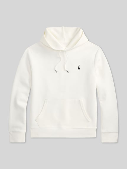 Polo Ralph Lauren bluza z kapturem o kroju regular fit z mieszanki bawełny Biały 2