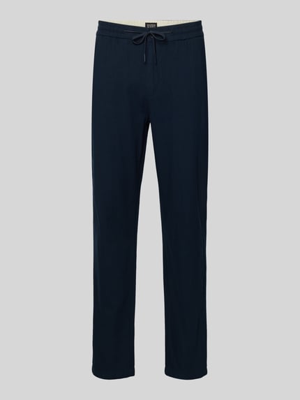 Jogpants aus Baumwoll-Leinen-Mix mit elastischem Bund Shop The Look MANNEQUINE