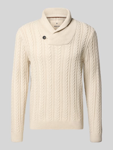 Strickpullover mit Stehkragen Shop The Look MANNEQUINE