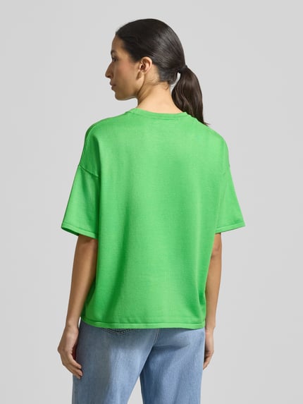 ICHI Relaxed Fit Shirt aus Viskose-Mix Modell 'LULS' Gruen 5