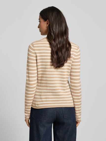 Tommy Hilfiger Slim Fit Strickpullover aus reiner Wolle Camel 5