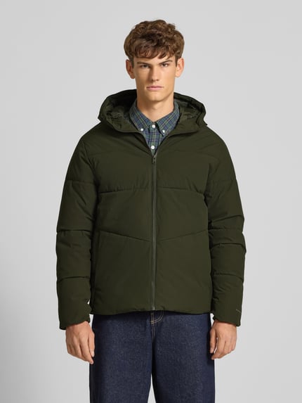 JACK & JONES Puffer Jacket met capuchon Olijfgroen - 4