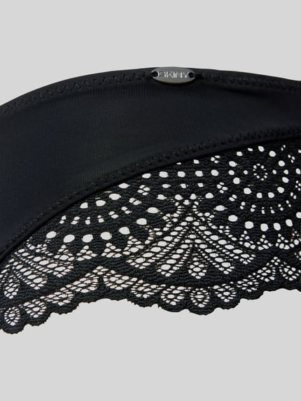 SKINY String met kantgarnering Zwart - 2