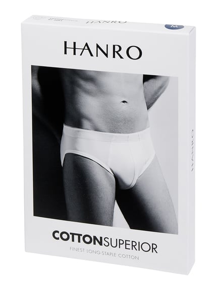 HANRO Slip met stretch-aandeel Donkerblauw - 2
