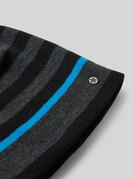 Müller Headwear Mütze mit Label-Detail Black 2