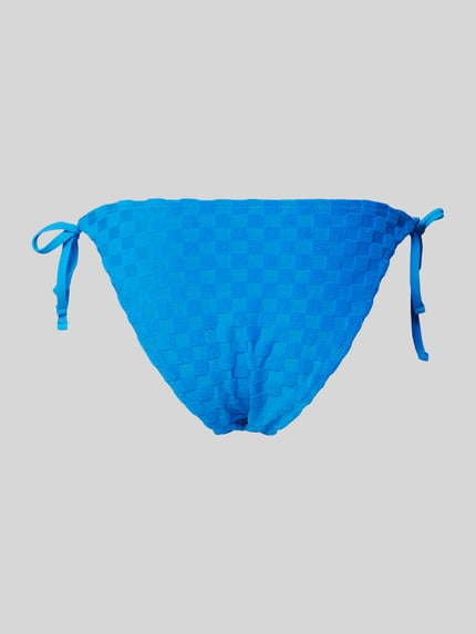 Shiwi Figi bikini z fakturowanym wzorem model ‘Liz’ Królewski niebieski 3