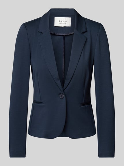 b.young Blazer met paspelzakken Marineblauw - 2