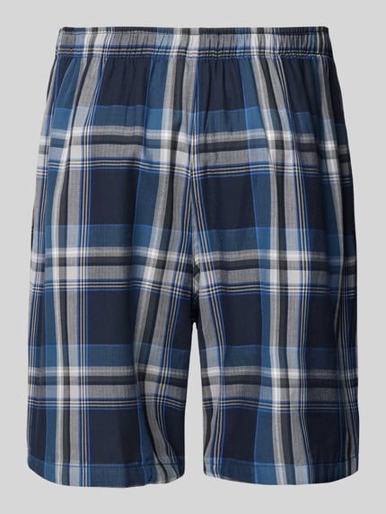 SCHIESSER Pyjama-Shorts mit Eingrifftaschen Dunkelblau 3