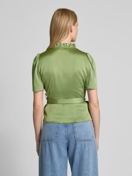 A-view Regular Fit Bluse in Wickel-Optik Modell 'Peony' Lind 5