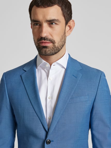JOOP! COLLECTION Slim Fit Anzug aus Woll-Mix Modell 'Damon Gun' Blau 3